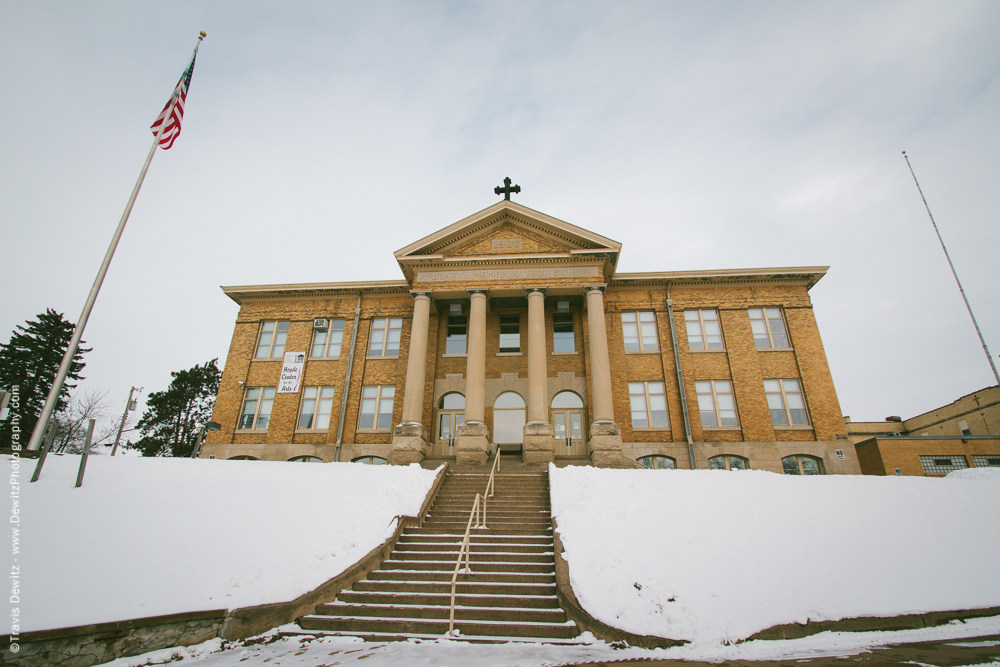 Once the McDonell Memorial High School is now the Heyde Center for the Arts.