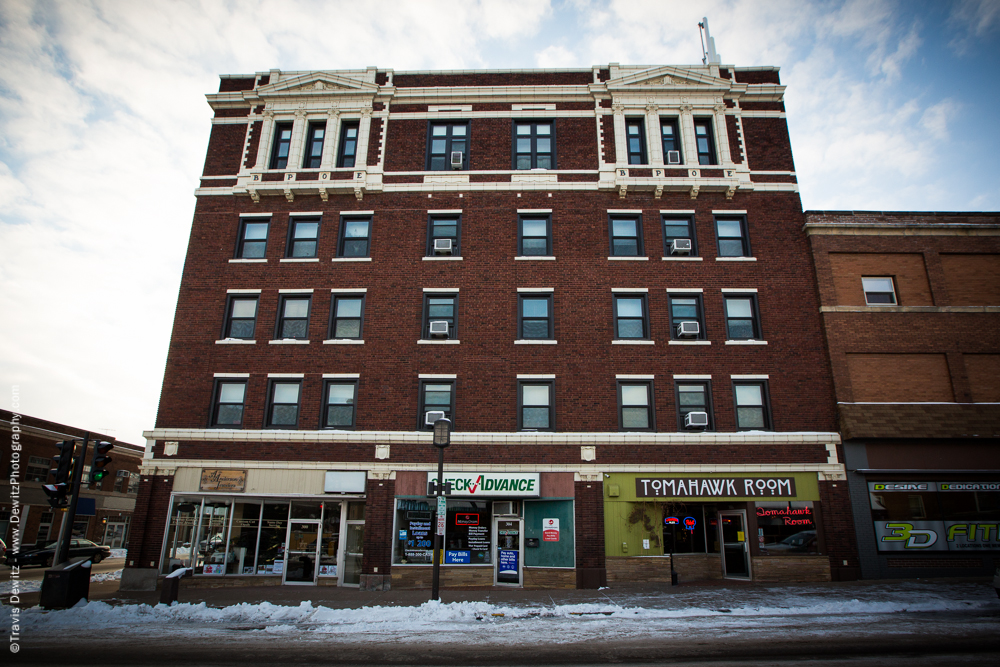 Chippewa Falls- Hotel Northern BPOE Building - Anderson Jewelers - Tomahawk Room