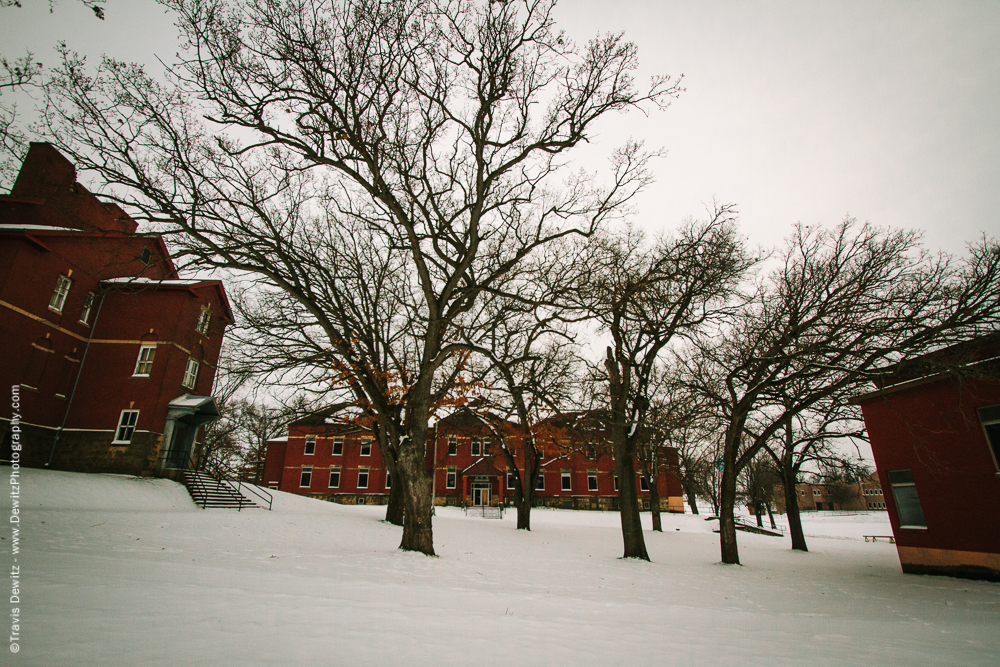 Chippewa Falls- Northern Wisconsin Center Eerie Campus Trees