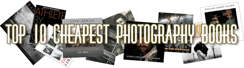 Top 10 Cheapest Photography Books Header