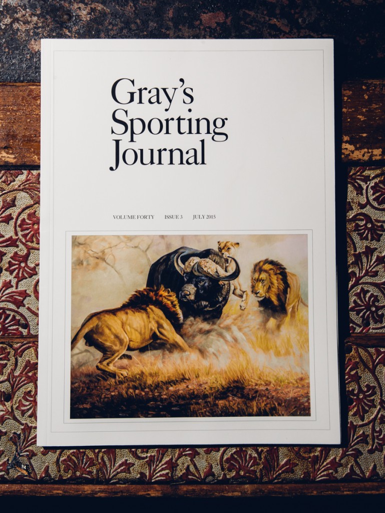 Gray's Sporting Journal - Lion Attack Cover