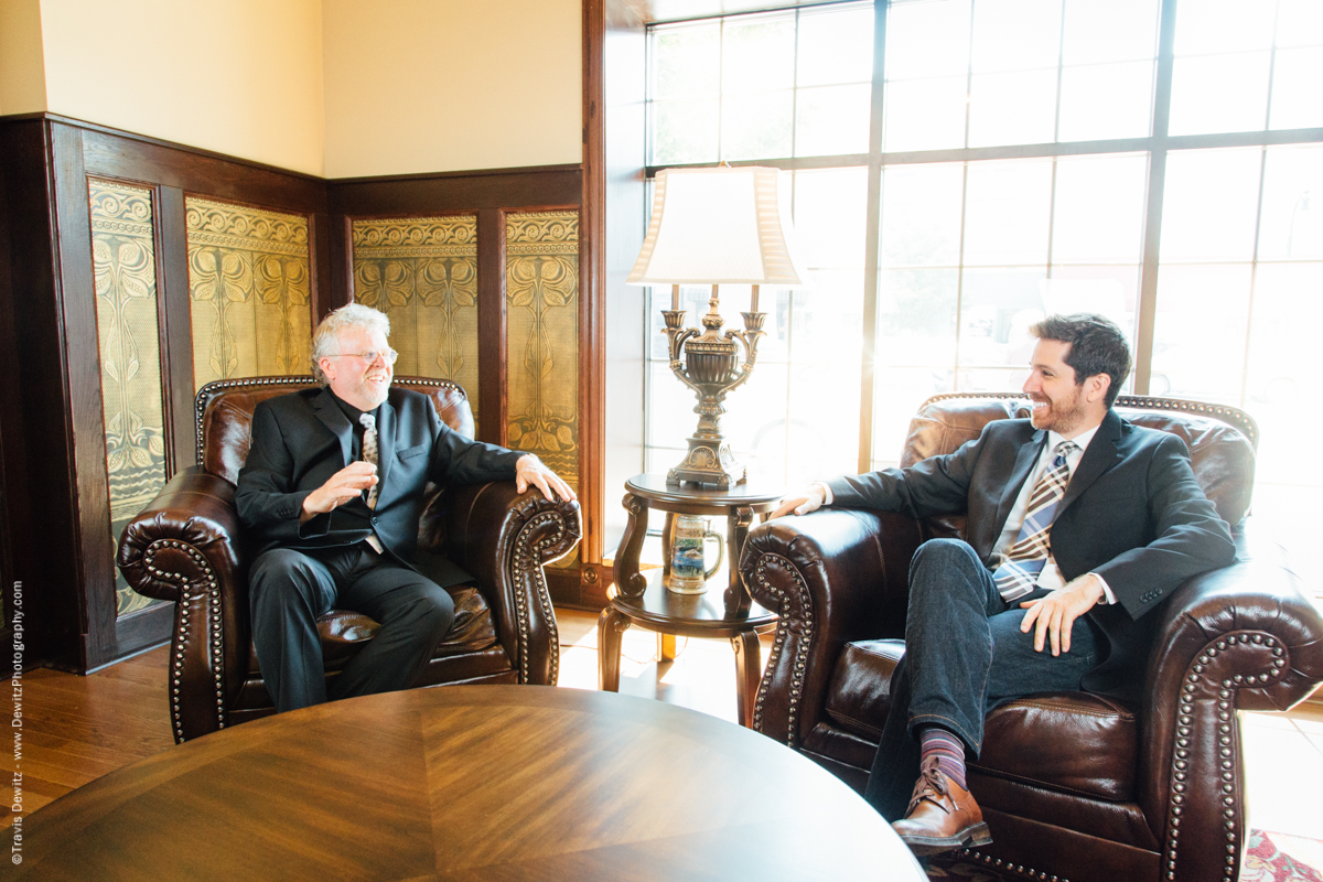 First Phoenix Group Business Men Discussion Leather Chairs