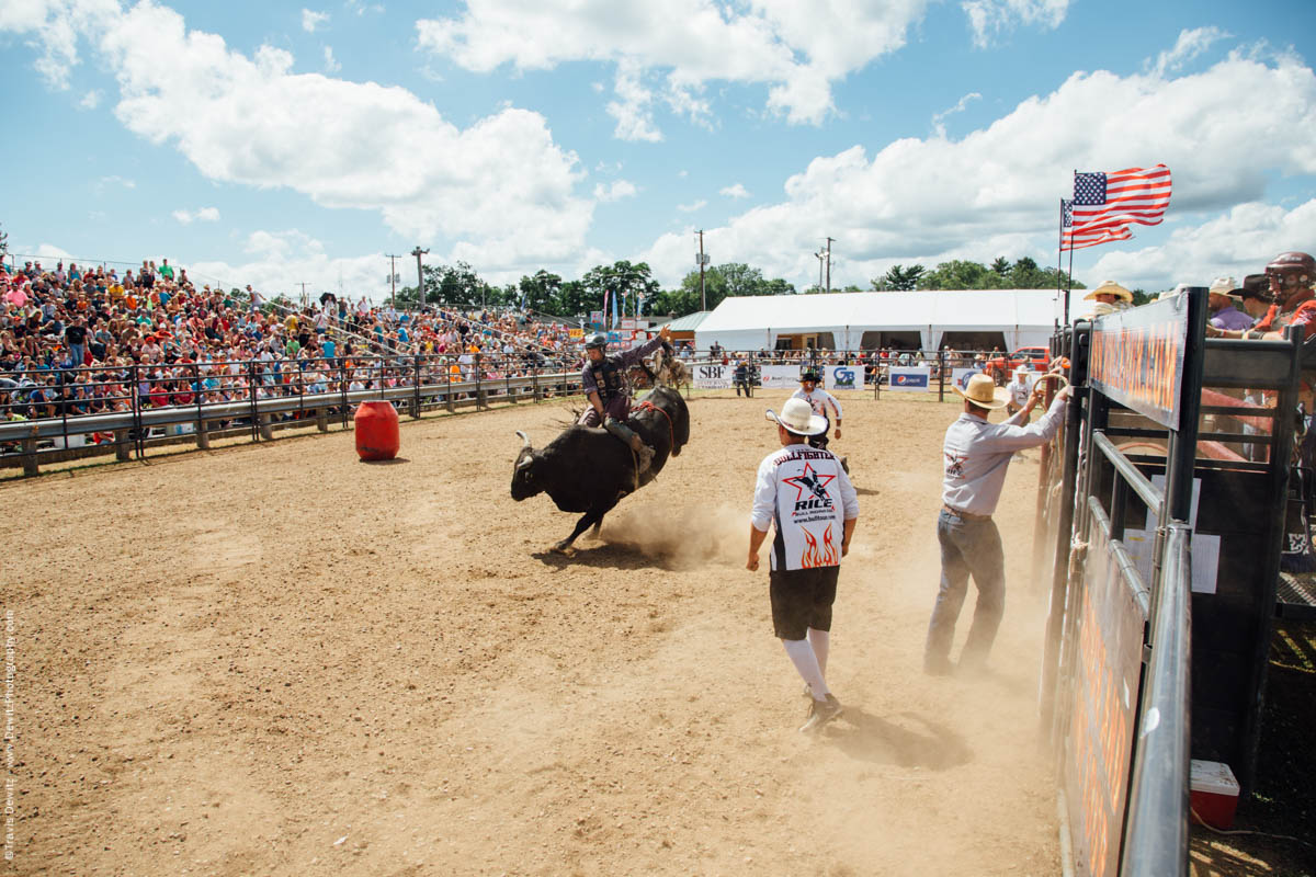 Rice Bull Riding Arena Northern Wisconsin State Fair-3037