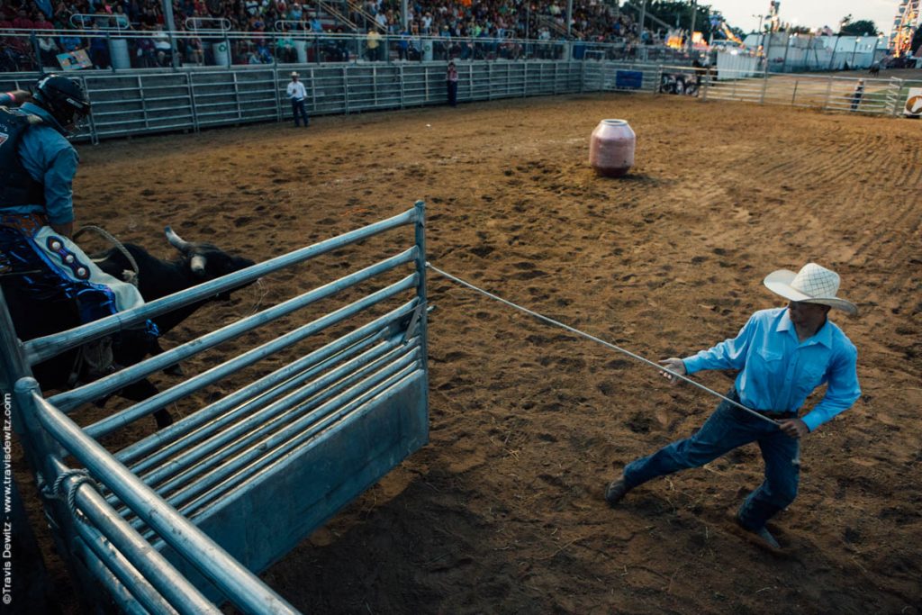 Wisconsin Rodeo – Bull Riding and Barrel Racing into the Night